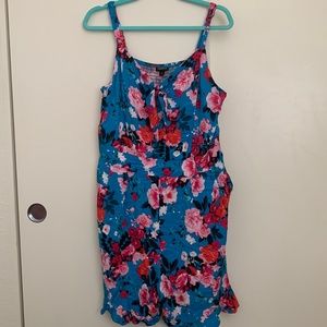 Torrid Challis Tie-Front Romper